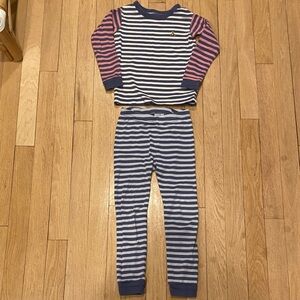 Striped Gap Kids Pajamas - Blue and Pink